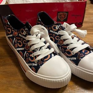 NFL CHICAGO BEARS NWT low top canvas shoe foco